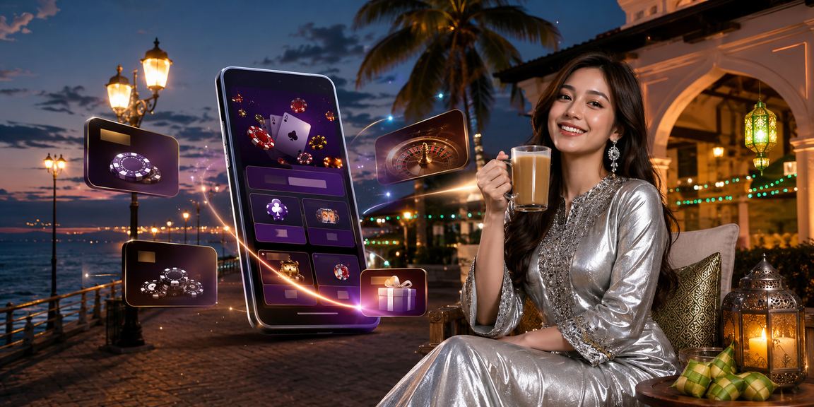 Pengguna Kuantan mengakses mamak88 semasa perayaan Hari Raya melalui telefon