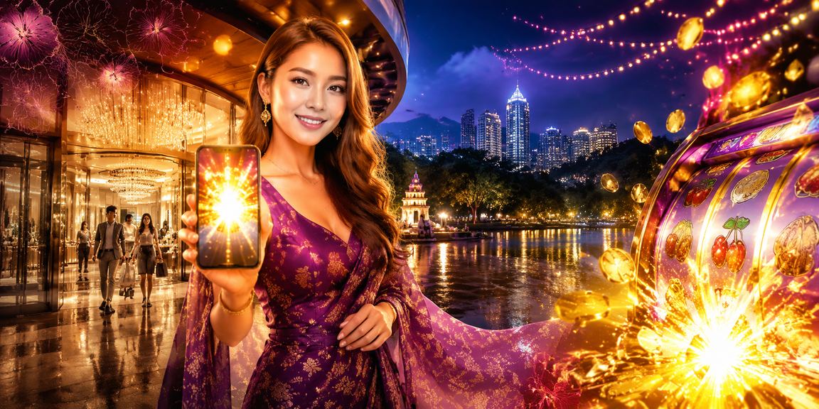 Pemain Malaysia menikmati permainan slot dalam talian di mamak88